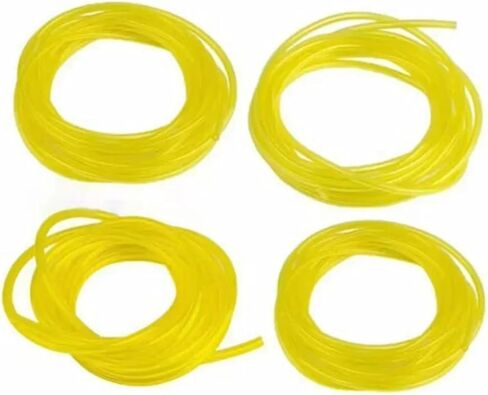 4Pcs Petrol Fuel Pipe Line Hose For Strimmers Trimmer Chainsaws Brushcutter Gas in Saudi Arabia