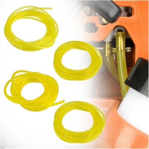 4Pcs Petrol Fuel Pipe Line Hose For Strimmers Trimmer Chainsaws Brushcutter Gas in Saudi Arabia