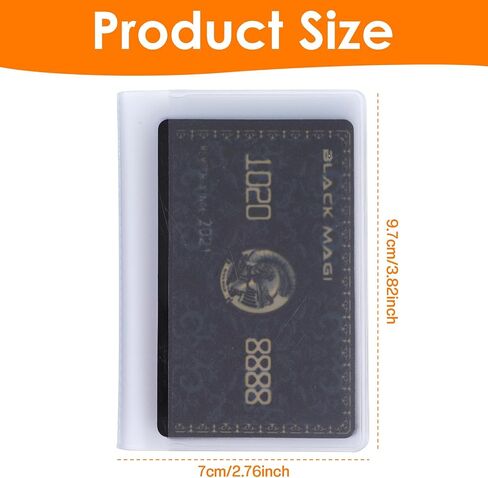 5 Packs Wallet Insert Plastic, Clear Debit Card Skin, Photo Card Holder Wallet Inserts Clear Plastic Vinyl Picture and Cards Holder for Bifold or Trifold(12 Pages) in Saudi Arabia