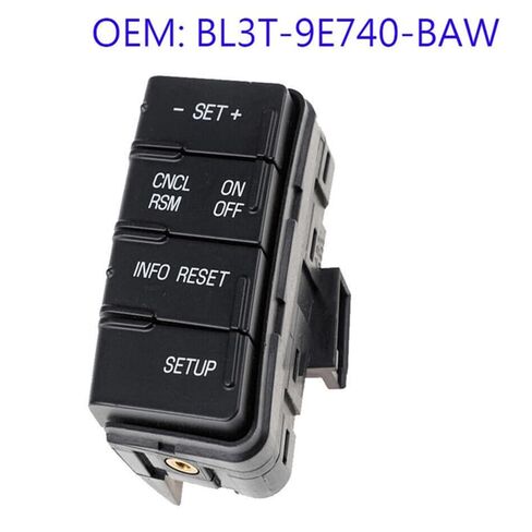 Cruise Control Switch Butto Multifunction Steering Wheel Switch BL3T-9E740-BAW Cruise Control Volume Button/Fit for Ford F-150 2011-2016 in Saudi Arabia