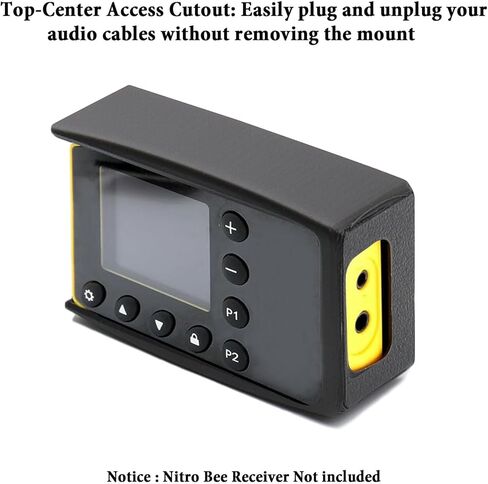 مناسب لحامل خوذة Nitro Bee Xtreme - حامل سباق عالي التحمل مع قفل مزدوج 3M، مشبك آمن لملحقات اتصالات Nitro Bee Xtreme in Kuwait