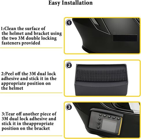 مناسب لحامل خوذة Nitro Bee Xtreme - حامل سباق عالي التحمل مع قفل مزدوج 3M، مشبك آمن لملحقات اتصالات Nitro Bee Xtreme in Kuwait