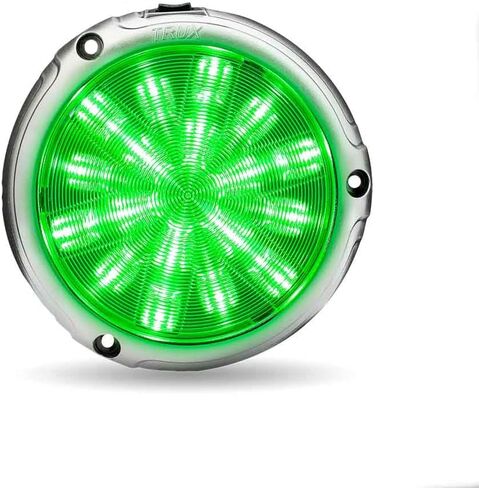 مصباح LED داخلي لجهاز عرض Peterbilt بستة ألوان مزود بغطاء من الكروم in Saudi Arabia