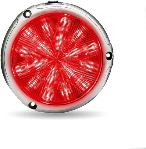 مصباح LED داخلي لجهاز عرض Peterbilt بستة ألوان مزود بغطاء من الكروم in Saudi Arabia