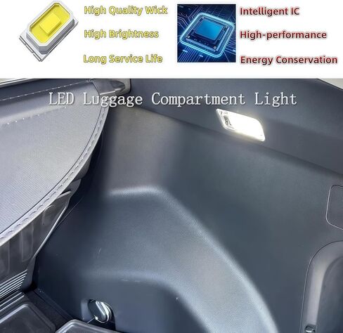 Super Bright White LED Trunk Cargo Area Light Compatible with Toyota RAV4 2022 2023 2024 2025 w/Switch,RAV4 Hybrid XLE Prime XSE SE LE Crown GR Corolla Accessories Luggage Compartment Lamp in Kuwait
