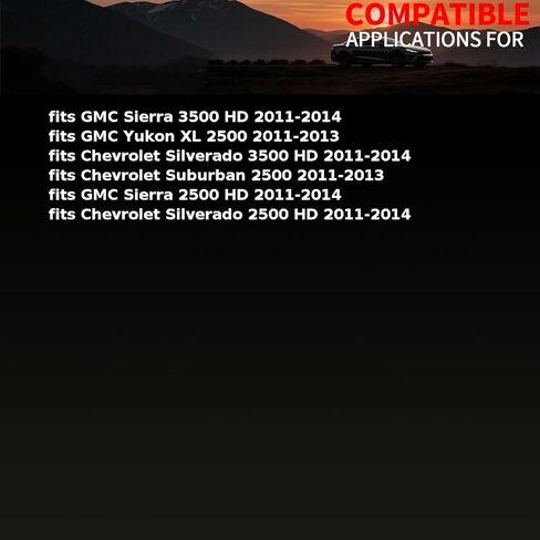 قابل للتعديل شريط التواء مفتاح الجبهة يناسب شيفروليه سوبربان سيلفرادو 2500 3500 HD 2011 2012 2013 2014 يناسب جي إم سي سييرا 2500 3500 HD 2011 2012 2013 2014 2 قطعة in Saudi Arabia