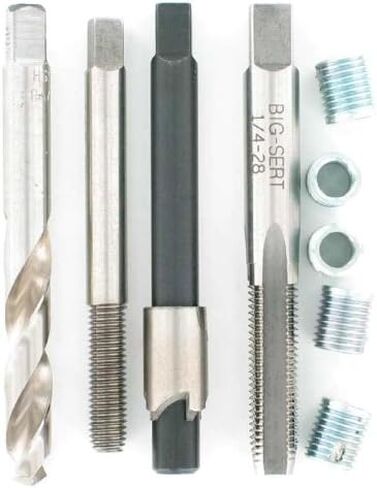 بواسطة TIME-SERT 1/4"-28 طقم إصلاح الخيوط كبيرة الحجم UNF # 5448 in Kuwait
