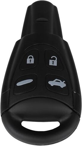 1 Pack 4 buttons Remote Control Car Key Fob 2003-2011 Fit for Saab 9-3 2.0L,2006-2009 Fit for Saab 9-3 2.8L LTQSAAM433TX,12783781 in Saudi Arabia