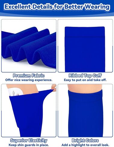 Olreco Kids Soccer Socks Toddler Baseball Socks 3D Heel Youth Softball Sock for Girls Boys Football Accessories Cotton in Saudi Arabia