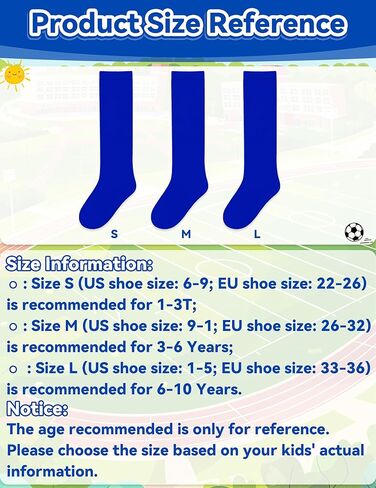 Olreco Kids Soccer Socks Toddler Baseball Socks 3D Heel Youth Softball Sock for Girls Boys Football Accessories Cotton in Saudi Arabia