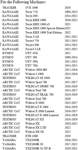 Tusk UTV مقص جاك جبل متوافق مع Polaris RZR XP/XP4 1000 2014-2021/RZR 900 Trail 2021-2025/RZR XP/XP4 Turbo 2016-2021 in Kuwait