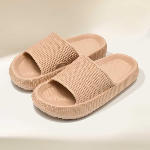 Cloud Slides for Kids Pillow Slippers Super Soft Comfy Beach Pool Slippers, Toddler/Little Sandals for Girls Boys Waterproof Non-Slip Shower Indoor Outdoor Shoes in Saudi Arabia