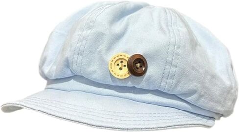 Women’s Vintage Newsboy Cap Y2K Japanese Aesthetic Button Beret Painter Hat Cutecore Cabbie Hat Outing Octagonal Cap in Saudi Arabia