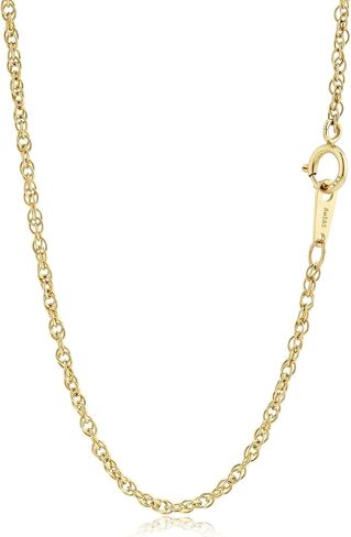 14K Gold Chain Necklace Dainty 1.8mm Thin Twisted Singapore Link Chain Necklace for Women Men Hypoallergenic Non-Tarnish 16-24 Inch in Saudi Arabia