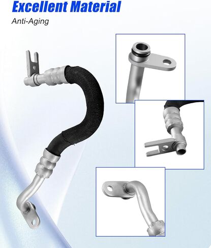 17227560980 Oil Cooler Hose Fit for BMW 535i xDrive 535xi 2008 2009 2010 in Saudi Arabia