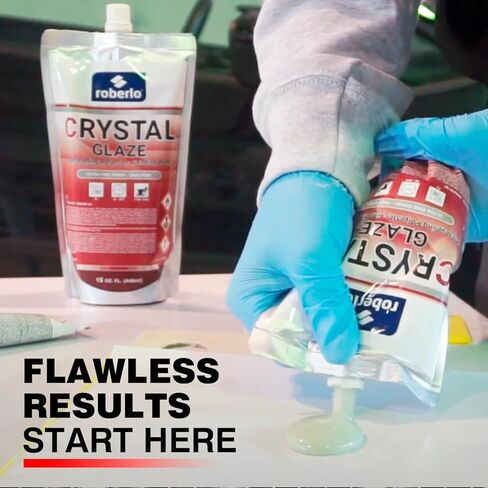 معجون تشطيب كريستال جليز – 440 مل – تسوية ذاتية، سهل الصنفرة، خالي من الثقوب – معجون نهائي منزوع الدسم للصلب والألومنيوم والمجلفن والزنك والألياف الزجاجية – لمسة نهائية ناعمة in Kuwait