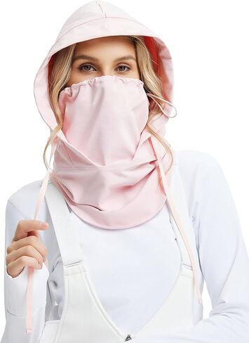 baleaf Balaclava Ski Mask Winter Water Resistant Face Mask for Women Men Cold Weather Gear Skiing Snowboarding Neck Gaiter Pink in Saudi Arabia