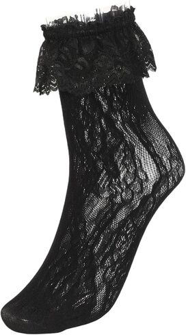 Avidlove Women's Ruffle Cuff Lace Anklet Socks Sexy Lolita Lacy Casual Socks for Dates Parties in Kuwait