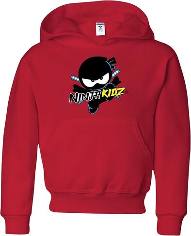 بلوفر للأولاد يحمل الشعار الأصلي الرسمي من Ninja Kidz، ألبس أطفال النينجا ملابس رائعة للأطفال in Kuwait