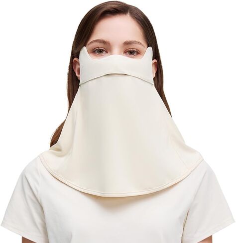 Sun UV Face Mask UPF 50+ Breathable Face Cover Scarf Cooling Neck Gaiter Outdoor Cycling Hiking SLF6M005T in Saudi Arabia