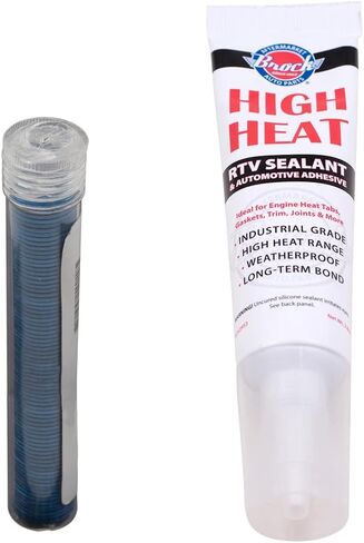 Brock Marine Engine Heat Tabs with Adhesive - Guaranteed and Certified Overheating Indicator - Center Melts At 195-200F/90-93C - 100 Heat Tabs Per Tube in Saudi Arabia