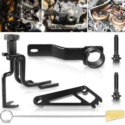 6 قطع أدوات حزام التوقيت لمحركات Ford 4.6L 5.4L 6.8L 3V، مجموعة أدوات ضاغط زنبركي الصمام، أداة تثبيت كام فيزر، أداة إسفين سلسلة التوقيت، حامل وضع العمود المرفقي، مسمار تثبيت كام فيزر in Saudi Arabia
