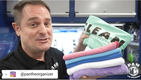 منشفة تجفيف نظيفة - قماش تجفيف من الألياف الدقيقة فائق الامتصاص للسيارات والشاحنات والدراجات النارية والقوارب - منشفة تفصيل تلقائية خالية من الخطوط للمحترفين والمتحمسين - 35 بوصة × 27 بوصة in Kuwait