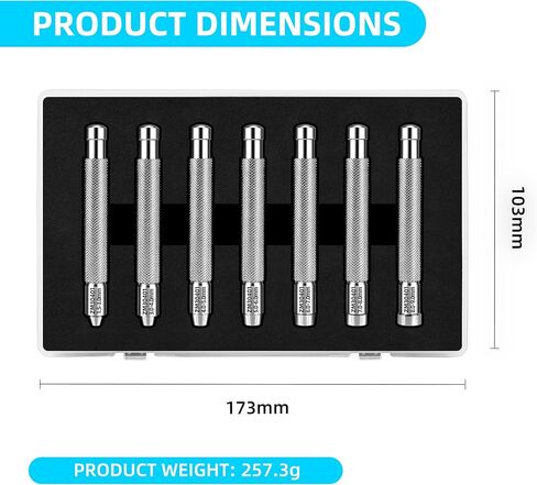 مجموعة لف التاج مكونة من 7 قطع، أداة لف الساعة الميكانيكية، أداة ضبط اليد، اللف اليدوي وإعداد الوقت، أداة إصلاح الساعة الاحترافية مناسبة لضبط الوقت في معظم الساعات in Kuwait