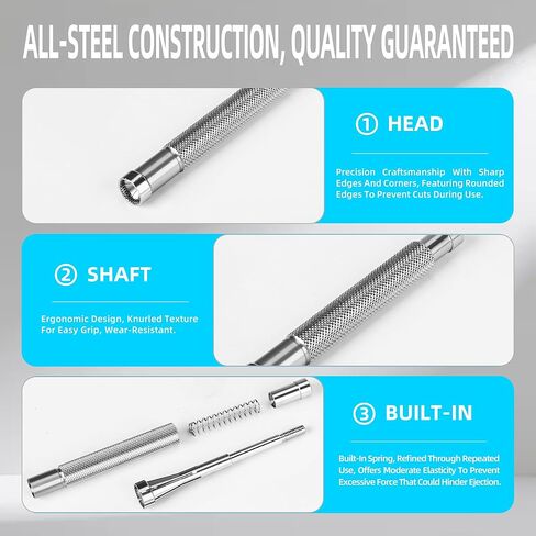 مجموعة لف التاج مكونة من 7 قطع، أداة لف الساعة الميكانيكية، أداة ضبط اليد، اللف اليدوي وإعداد الوقت، أداة إصلاح الساعة الاحترافية مناسبة لضبط الوقت في معظم الساعات in Kuwait