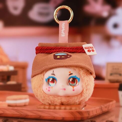 CALEMBOU Plush Blind Box, Kawaii Kimmon High Tea Series Stuffed Blind Box Keychain, Kawaii Mystery Vinyl Plush Toys Collectible for Birthday Gift in Saudi Arabia