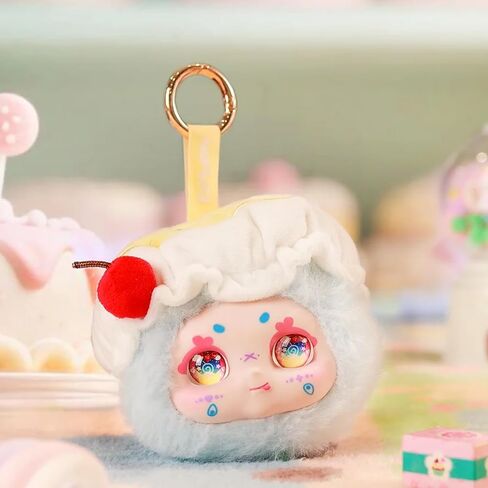 CALEMBOU Plush Blind Box, Kawaii Kimmon High Tea Series Stuffed Blind Box Keychain, Kawaii Mystery Vinyl Plush Toys Collectible for Birthday Gift in Saudi Arabia