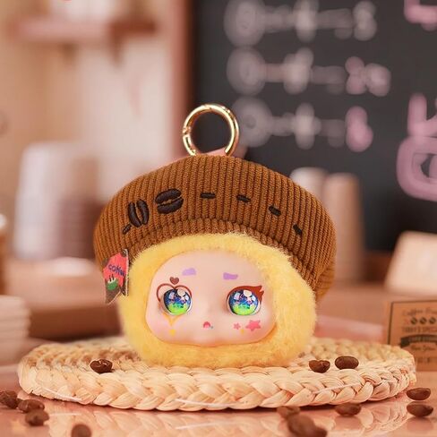CALEMBOU Plush Blind Box, Kawaii Kimmon High Tea Series Stuffed Blind Box Keychain, Kawaii Mystery Vinyl Plush Toys Collectible for Birthday Gift in Saudi Arabia