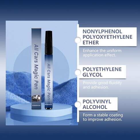 2PCS All Cars Magic Pen, Magic Car Scratch Remover Pen, Car Scratch Repair Pen Set, Simple and Fast, Long-Lasting Durability, Quick Fix for All Car Colors in Kuwait