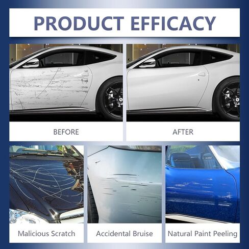 2PCS All Cars Magic Pen, Magic Car Scratch Remover Pen, Car Scratch Repair Pen Set, Simple and Fast, Long-Lasting Durability, Quick Fix for All Car Colors in Kuwait