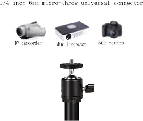 Projector Bracket Projector Stand Home Floor-Standing Projector Rack Living Room Conference Room Bedside Punch-Free Projector Shelf Black Projector Stand in Saudi Arabia