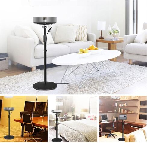 Projector Bracket Projector Stand Home Floor-Standing Projector Rack Living Room Conference Room Bedside Punch-Free Projector Shelf Black Projector Stand in Saudi Arabia