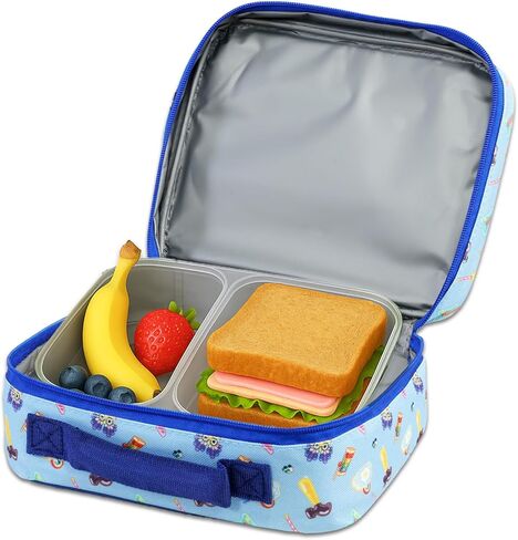 Bluey Lunch Bag for Kids - Bundle with Insulated Lunchbox, Stickers, More | Bluey Lunch Box School Supplies Pack in Saudi Arabia