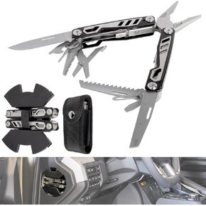 PT420-35240 مقصورة تخزين سرية للوحة القيادة الجانبية للسائق، أداة متعددة 14 في 1، دعامة متوافقة مع 2024-26 Toyota Tacoma & 4Runner SR5 TRD Sport Off-Road Premium Limited 2026 Rav4 Woodland in Kuwait