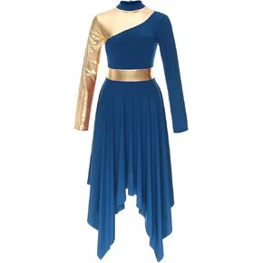 فستان رقص الحمد للسيدات، ملابس العبادة، فستان رقص الكنيسة الليتورجية، زي موحد in Kuwait