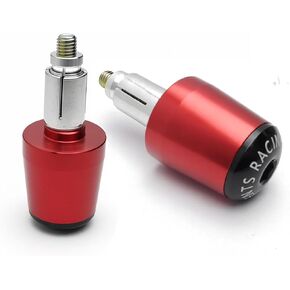 Motorcycle Bar Ends Plug, Black Handle Bar End Slider 7/8" 22mm CNC Aluminum Handlebar Grip End Weight Caps Replacement for Ninja 400 500 650 Z900 Z650 CBR600RR CBR1000RR GSXR600 GSXR750 in Saudi Arabia
