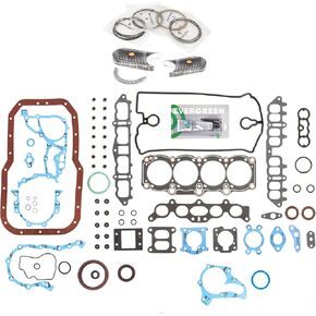 Evergreen SA-5494198915-7 Full Gasket Set Bearings Rings Compatible With/For 91-95 Toyota Celica MR2 Turbo 2.0 DOHC 3SGTE in Saudi Arabia