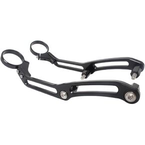 طقم أدوات دعامة الصدمات الخلفية للتعليق يناسب Harley Touring Road King Road Glide Electra Glide Street Glide 2014-2024، أسود in Kuwait