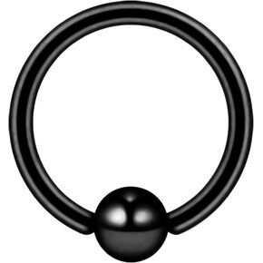 Anodized 316L Surgical Steel 16 Gauge Captive Bead Ring - BCR Ring, Cartilage, Helix, Tragus, Piercing Jewelry in Saudi Arabia