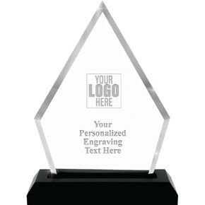 جائزة Crown Awards للشركات، جائزة الأكريليك للتعرف على أفق الهرم مقاس 9 بوصات تتضمن نقشًا شخصيًا مجانيًا in Saudi Arabia