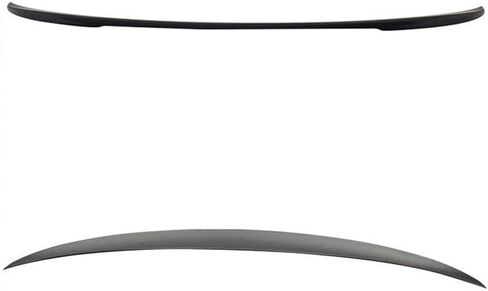 F30 F80 3 Series 4-Door P Style Rear Trunk Spoiler Boot Wing ABS بلاستيك: أكريلونتريل بوتادين ستايرين Adv-9-T لسيارات BMW قطعة واحدة غير مطلية باللون الأسود غير مكتمل ADV-9-T، تركيب بسيط in Kuwait