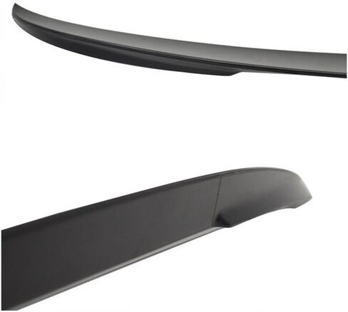 F30 F80 3 Series 4-Door P Style Rear Trunk Spoiler Boot Wing ABS بلاستيك: أكريلونتريل بوتادين ستايرين Adv-9-T لسيارات BMW قطعة واحدة غير مطلية باللون الأسود غير مكتمل ADV-9-T، تركيب بسيط in Kuwait