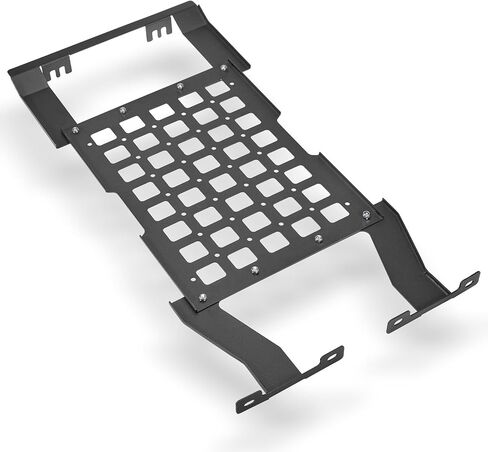 لوحة MOLLE لرف السقف الصلب العلوي لسيارة Jeep Wrangler JL JLU & Gladiator JT 2018-2026، رف سقف لتخزين البضائع بدون حفر، سعة تحميل 44 رطل (ليس للسقف الناعم) in Kuwait