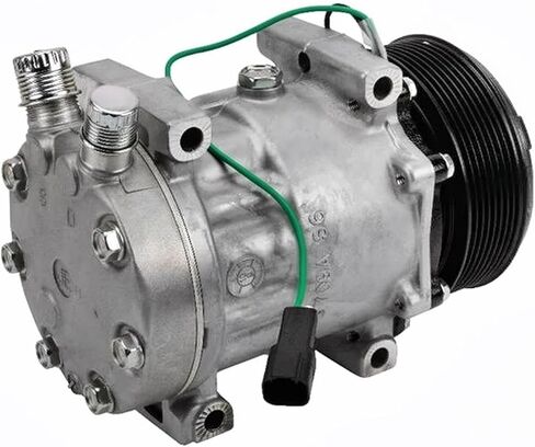 AC Compressor 10012488 10115771 10116769 10148054 SD7H158234 10044567, Compatible For Bulldozer/PR Tracked Loader/L Excavator A Series 5t(12V) in Kuwait