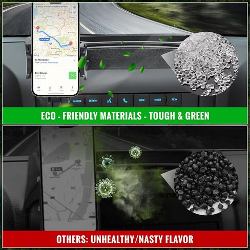 حامل هاتف مطور متوافق مع Jeep Wrangler JK JKU 2012-2018 | لوحة مضادة للاهتزاز متعددة التركيب + صينية تخزين | حامل هاتف يدور 360 درجة | إكسسوارات داخلية للطرق الوعرة in Kuwait