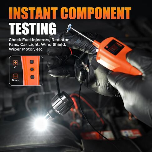 جهاز اختبار مسبار دائرة الطاقة، جهاز اختبار دائرة السيارات 9 فولت - 30 فولت، جهاز اختبار الصمامات الكهربائية للسيارات، جهاز اختبار الجهد الكهربي 0.3 فولت - 70 فولت لاختبار مقاومة الاستمرارية in Kuwait